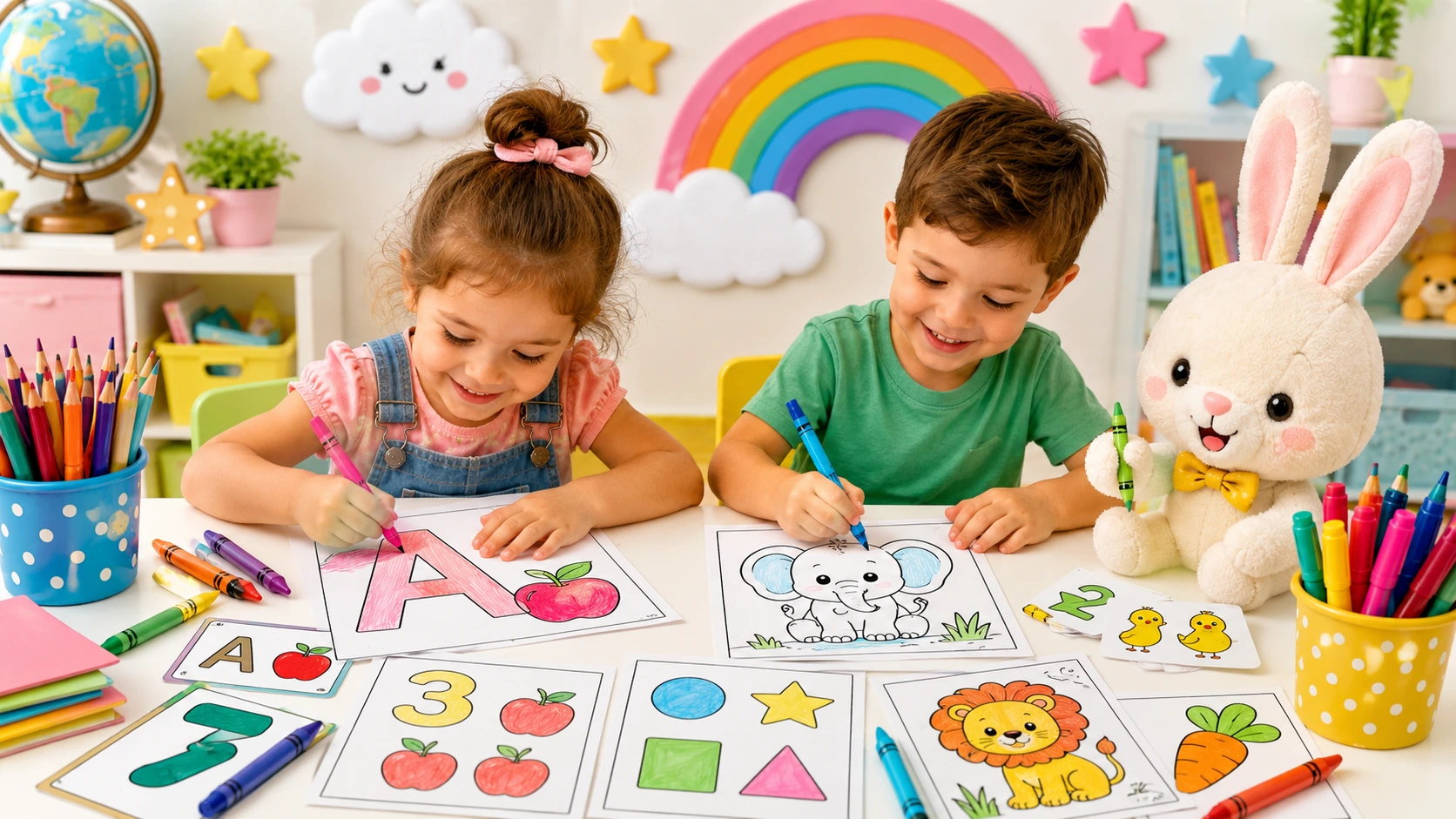 How Coloring Pages Help Kids Learn Faster